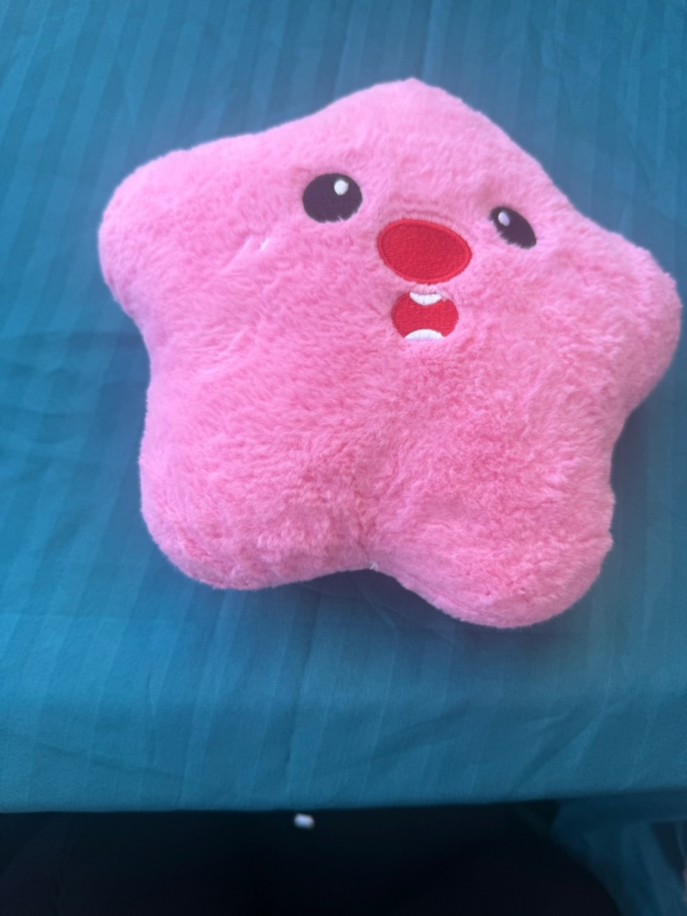 Pink Star Plush Toy - Soft Kids Plushie A13